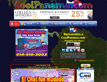 Tablet Screenshot of coolpanama.com